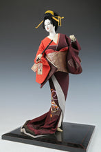 Beautiful Japanese Vintage Geisha Doll -The Happiness Flute- 55cm