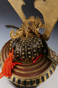 Largest Size Samurai Helmet -Great Shogun Kabuto- with a Mask