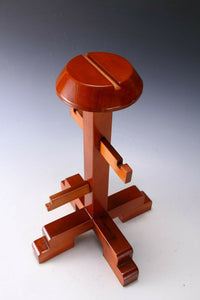 Wooden Helmet Stand For WEARABLE Samurai Kabuto -NOT for Iron helmet-