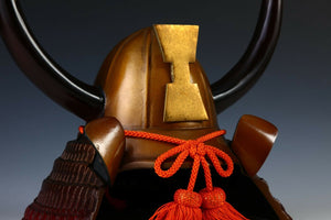 Vintage Japanese Samurai Helmet -Kansuke's helmet-