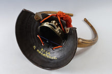 Old Vintage Japanese Samurai Helmet -Kuroda Nagamasa- with a mask Rare 黒田長政