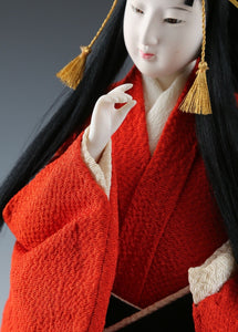 Japanese Vintage Beautiful Geisha Doll Nijoh-Shosui Classic Style