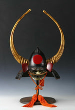 Old Vintage Japanese Samurai Helmet -Kuroda Nagamasa- with a mask Rare 黒田長政