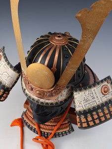 Japanese Samurai Wearable Kabuto Helmet with a Mask -Marutake Kohnin Product-