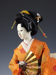 Japanese Showa Vintage Geisha Doll -Sakurayama Product-