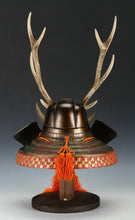 Vintage Samurai Helmet -shikanosuke kabuto with a mask- Tsushima