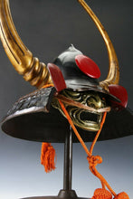 Old Vintage Japanese Samurai Helmet -Kuroda Nagamasa- with a mask Rare 黒田長政