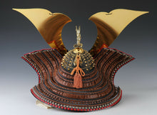 Old Vintage Largest Massive Samurai Kabuto Helmet -White Dragon- Tsushima