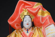 Japanese Hakata Clay Ceramic Doll -Noh Dancer- Nakamura Engai (1921-1992)