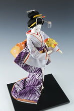 Beautiful Japanese Vintage Geisha Doll -The Happiness Fan- 55cm