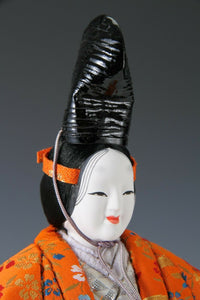 Beautiful Kimekomi Vintage Japanese Noh Dancer Doll Nijyo Product