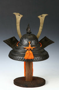 Japanese Stunning Black Samurai Helmet -Genji Dragon Kabuto- Tsushima