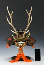 Vintage Samurai Helmet -shikanosuke kabuto with a mask- Tsushima