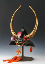 Old Vintage Japanese Samurai Helmet -Kuroda Nagamasa- with a mask Rare 黒田長政