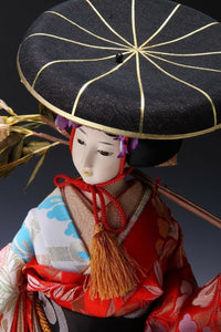 Antique Japanese GEISHA Doll -Fuji girl- Sumire Product