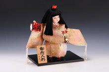 Japanese Real Gofun Kyo Doll -Kawaii Gosho Doll- Ichimatsu Style