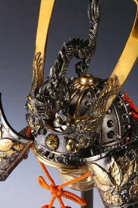 Japanese Stunning Samurai Helmet -Butterfly and Dragon Kabuto- Tsushima