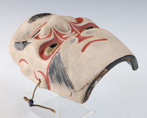 Old Vintage Lacquer NOH MASK -Susanooh- 素戔嗚