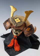 Showa Japanese Samurai Middle Size Helmet -Takeda Shingen Kabuto- Rare!