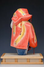 Japanese Hakata Clay Ceramic Doll -Noh Dancer- Nakamura Engai (1921-1992)