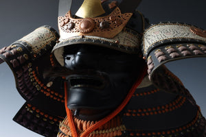 Japanese Samurai Wearable Kabuto Helmet with a Mask -Marutake Kohnin Product-