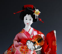 Vintage Classic Style Japanese Traditional Percussion Geisha Doll -Oyama Doll- 翆