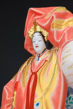 Japanese Hakata Clay Ceramic Doll -Noh Dancer- Nakamura Engai (1921-1992)