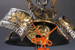 Japanese Stunning Samurai Helmet -Butterfly and Dragon Kabuto- Tsushima