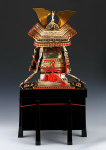 Japanese beautiful Samurai Figure Doll -Kamakura Style- Tsushima