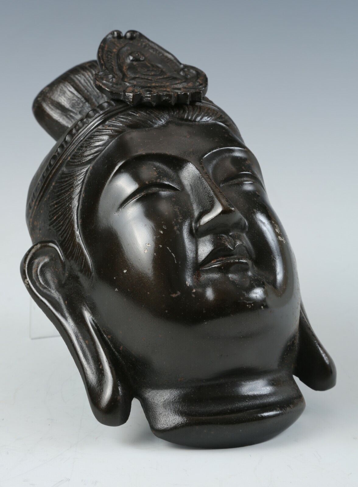 Antique Bronze Japanese Vase – Japanese Oni Masks