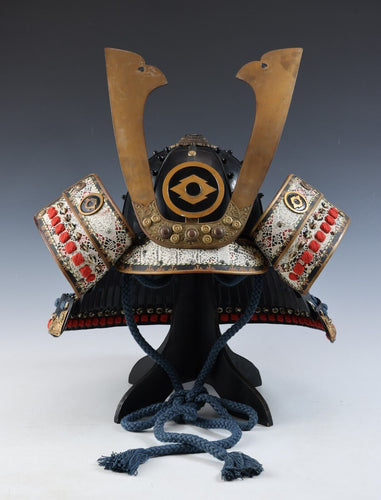 Beautiful Vintage Samurai Kabuto Wearable Helmet -nice condition- Tsushima