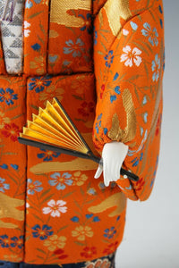 Beautiful Kimekomi Vintage Japanese Noh Dancer Doll Nijyo Product