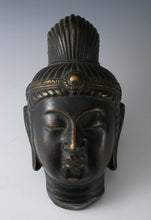 Old Vintage Beautiful Japanese Buddhism Bronze Mask -Kannon- 観音