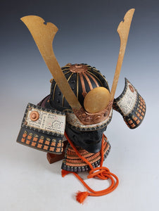 Japanese Samurai Wearable Kabuto Helmet with a Mask -Marutake Kohnin Product-