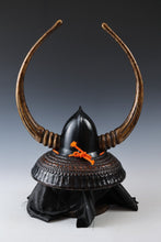 Old Vintage Japanese Samurai Helmet -Kuroda Nagamasa- with a mask Rare 黒田長政