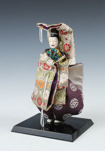 Vintage Japanese Noh Dancer Doll -Okina- Nijyo Product