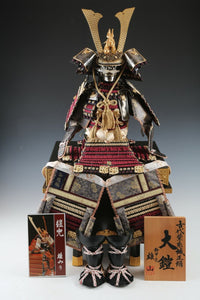 Japanese Beautiful Vintage Samurai Figure Doll -Kamakura Pure Bronze Using Yuzan