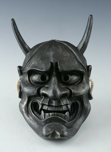 Japanese Noh Mask -Han nya- Ceramic Nice Product Tsushima