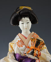 Japanese Beautiful Vintage Geisha Doll -Classic Sakurayama Style Product-