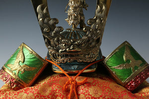 Fabulous Japanese Samurai Helmet -Kusunoki Masashige Kabuto-