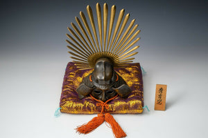 Samurai Helmet -Hideyoshi small size helmet with a traditional cushion-