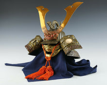 Samurai Helmet -Genji Tametomo Zuisho Kabuto with a Mask- Rare 為朝