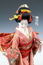 Japanese Beautiful Geisha Doll -Kyoto Traditional Flute Style-  58cm