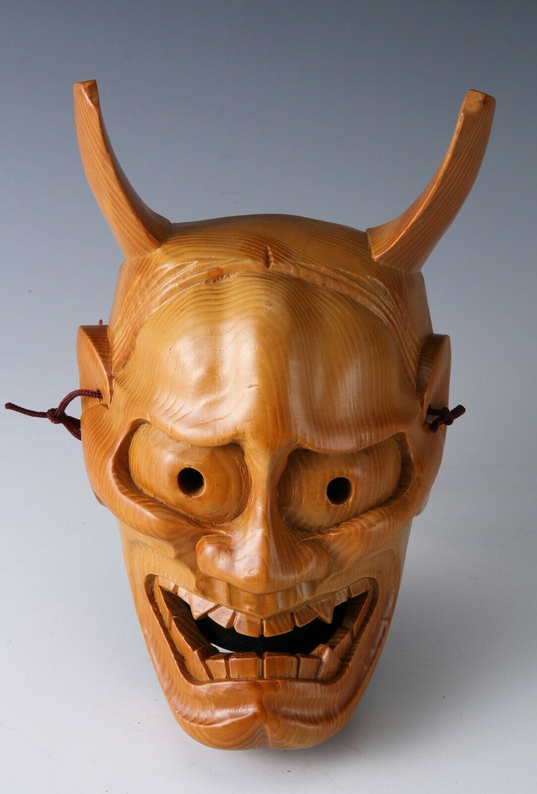 Japanese Vintage Wooden Noh Mask Hannya 般若 -Jealousy Woman-