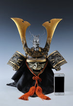 Japanese Old Vintage Samurai Kabuto Helmet -dragon with a mask- Genji Tsushima