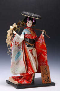 Antique Japanese GEISHA Doll -Fuji girl- Sumire Product