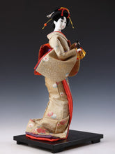 Vintage Classic Style Japanese Traditional Fan Geisha Doll -Oyama Doll- 舞扇