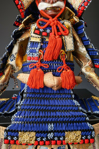 Japanese Beautiful Vintage Samurai Figure Doll -Kyugetsu Product- Tsushima