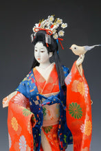 Japanese Vintage Beautiful Geisha Doll  -Classic Style-