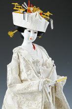 Japanese Vintage Geisha Doll -The White Bride- 58cm